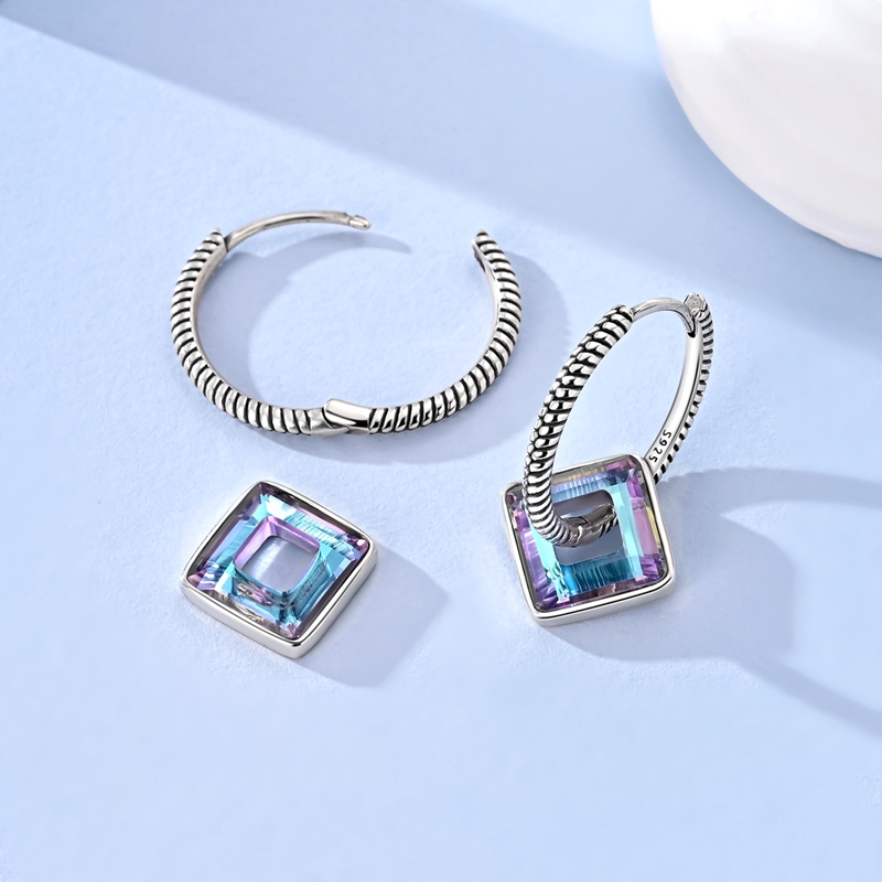 925 ayar gümüş küpe kıvılcım s - Tie Clip Silver incelemesi ve fiyatı