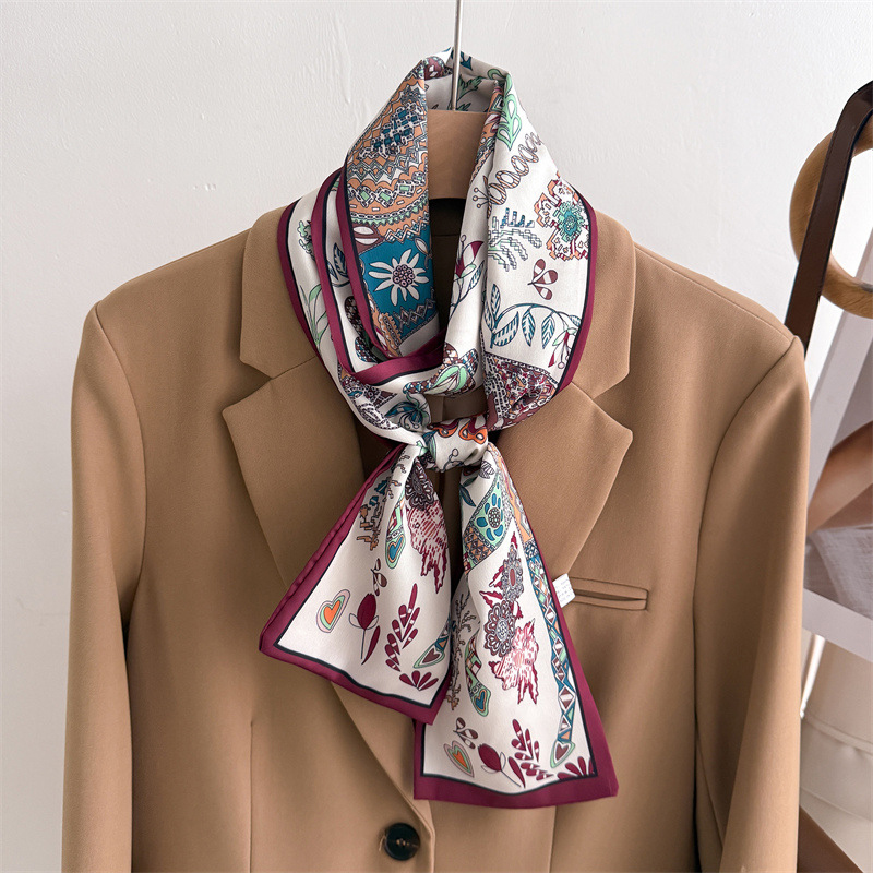 45 Renkli Kadınlar İçin İpek H - Face Scarf Mask incelemesi ve fiyatı