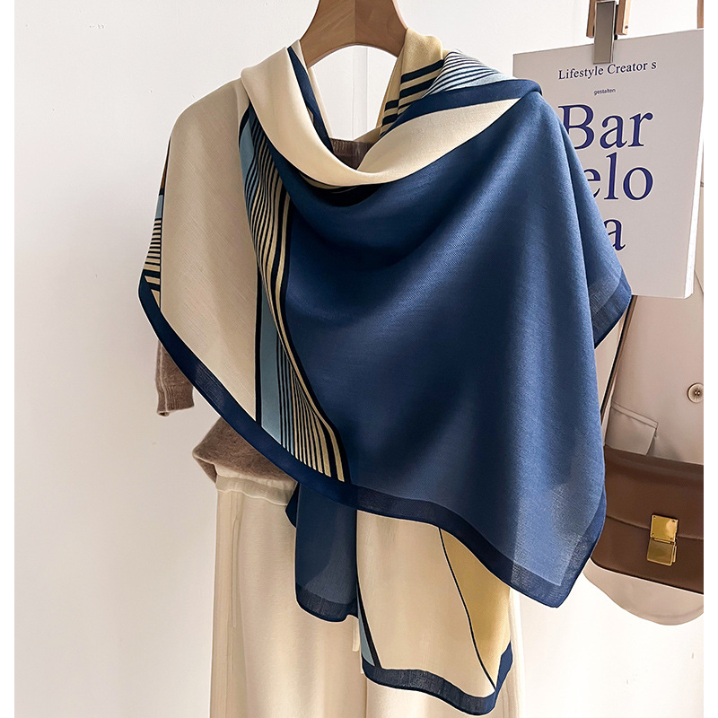 Lüks Marka Eşarp Yün Pamuk Şal - Pashmina Wrap Large incelemesi ve fiyatı