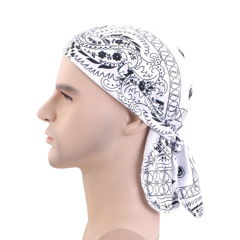 Yeni Erkek Kadın Baskılı Durag - Bandana Doo Rag incelemesi ve fiyatı