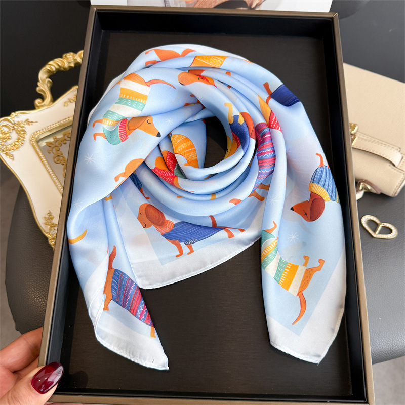Moda Wiener Köpek Baskı Bandan - Silk Neck Scarf incelemesi ve fiyatı