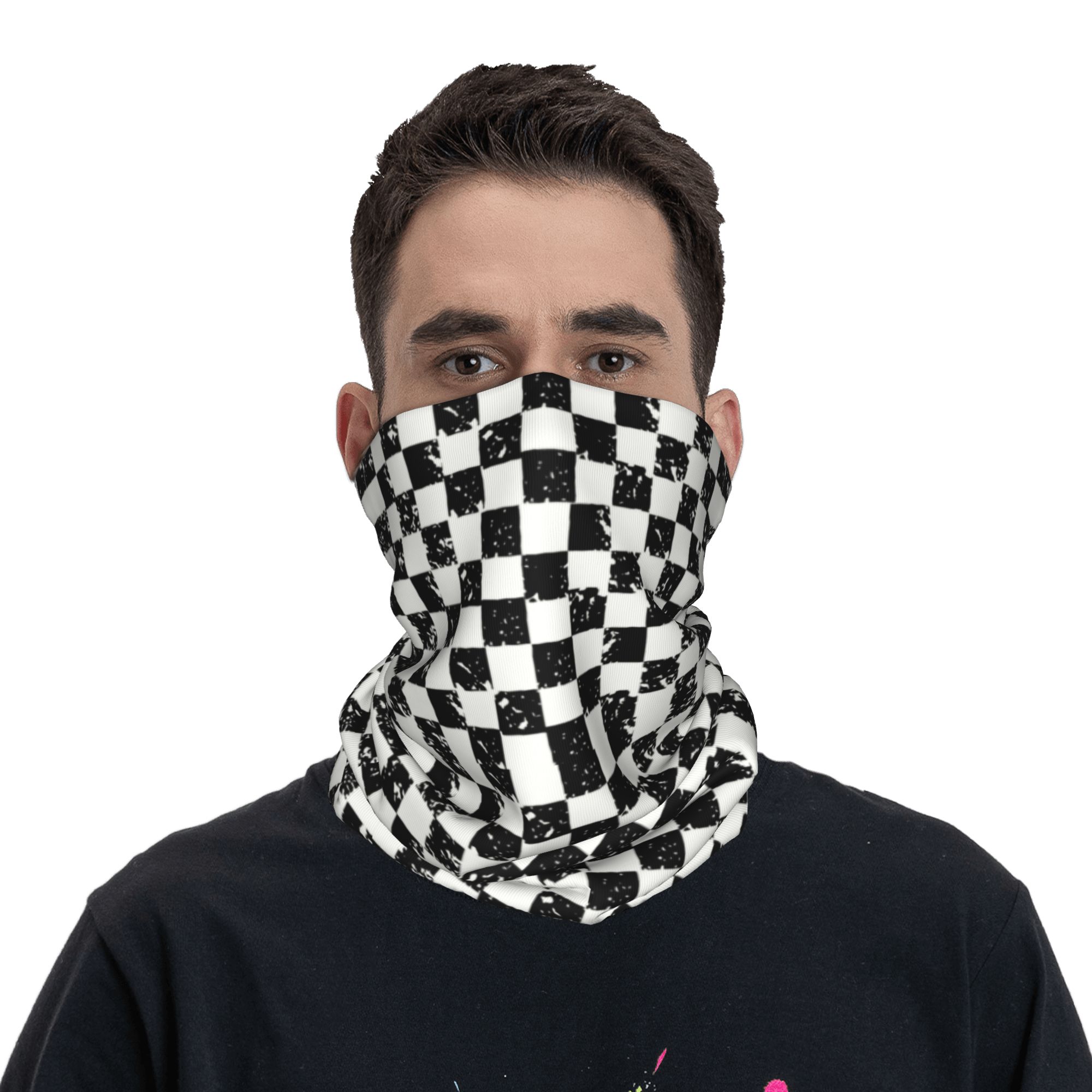 Özel Retro Damalı Bayrak Kış B - Neck Warmer Tube incelemesi ve fiyatı