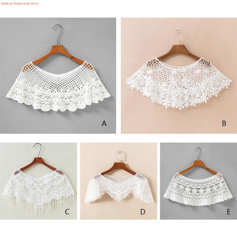 F92D Kadınlar Nakış Çiçek Dant - Stole Wedding Shawl incelemesi ve fiyatı