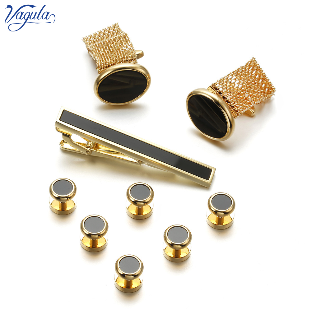 VAGULA Yeni 9 ADET Kol düğmele - Tie Bar Set Gift incelemesi ve fiyatı