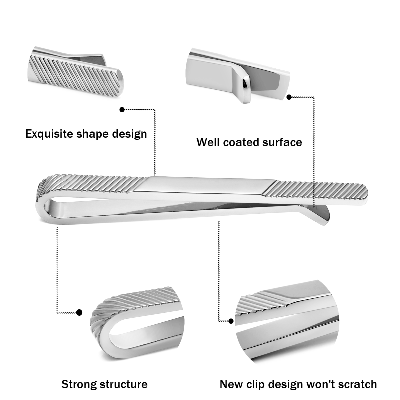 TAIGRAMA 2.5 inç Kravat İğnesi - Tie Bar Set Gift incelemesi ve fiyatı