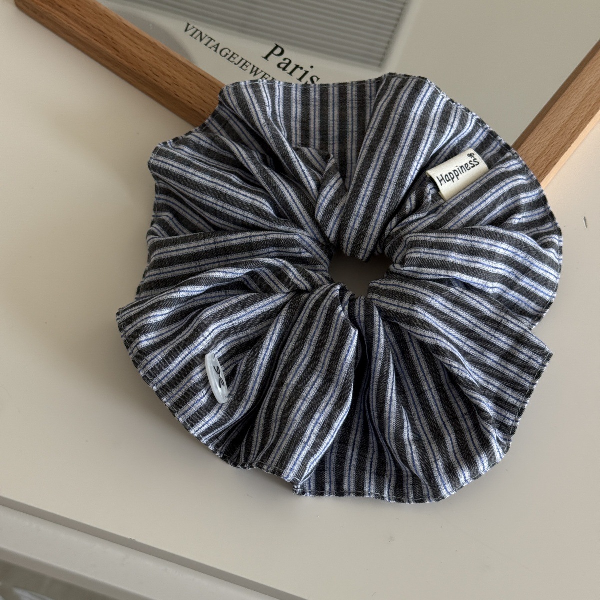 Kore Moda Şerit Saç lastik ban - Silk Tie Striped incelemesi ve fiyatı