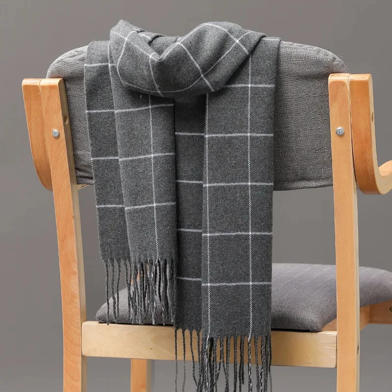 2024 Yeni Kış Erkek Eşarp Sıca - Muffler Men Wool incelemesi ve fiyatı