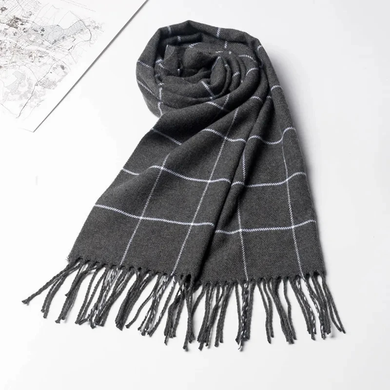 2024 Yeni Kış Erkek Eşarp Sıca - Muffler Men Wool incelemesi ve fiyatı
